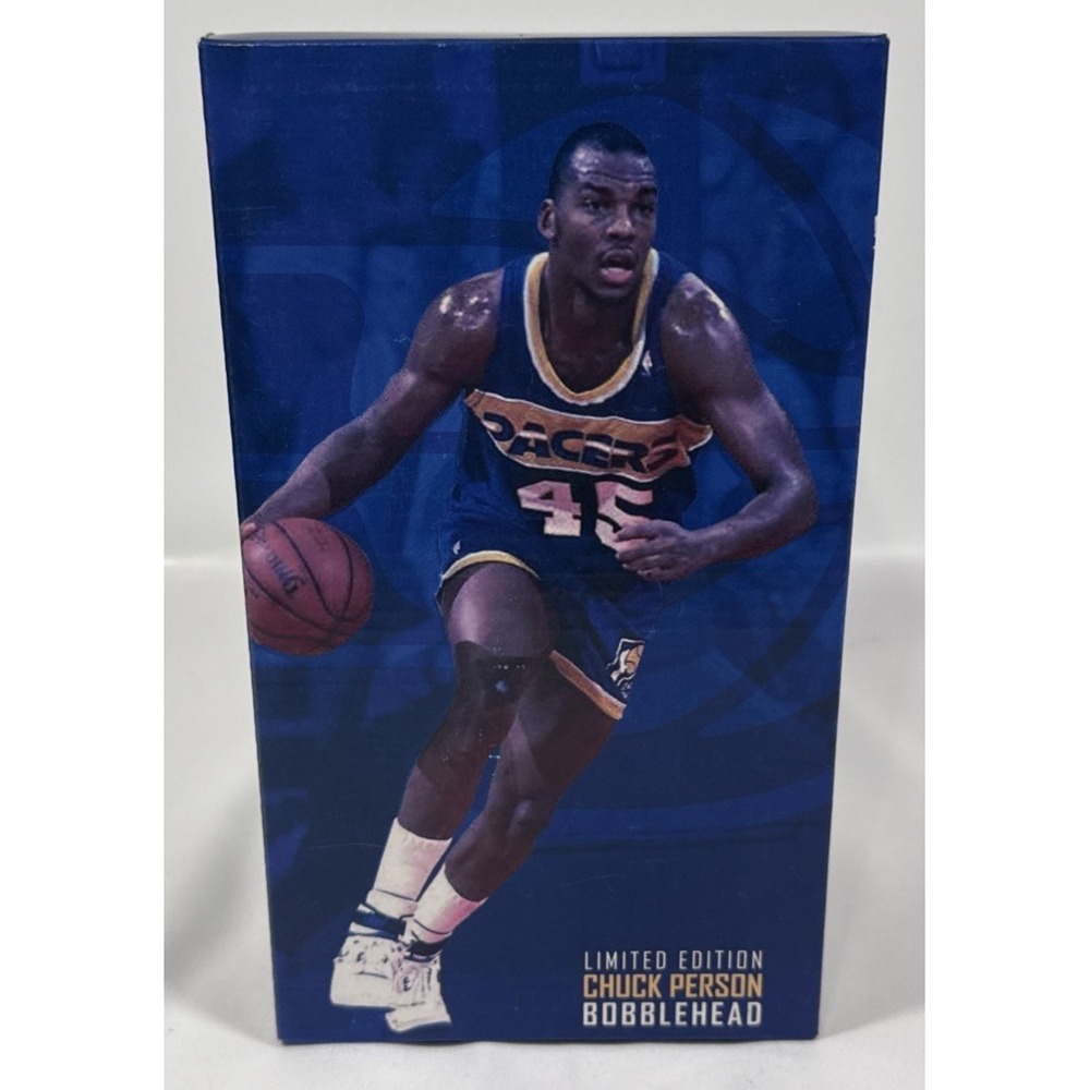 Indiana Pacers Chuck Person Bobblehead Limited Edition 50th Anniv